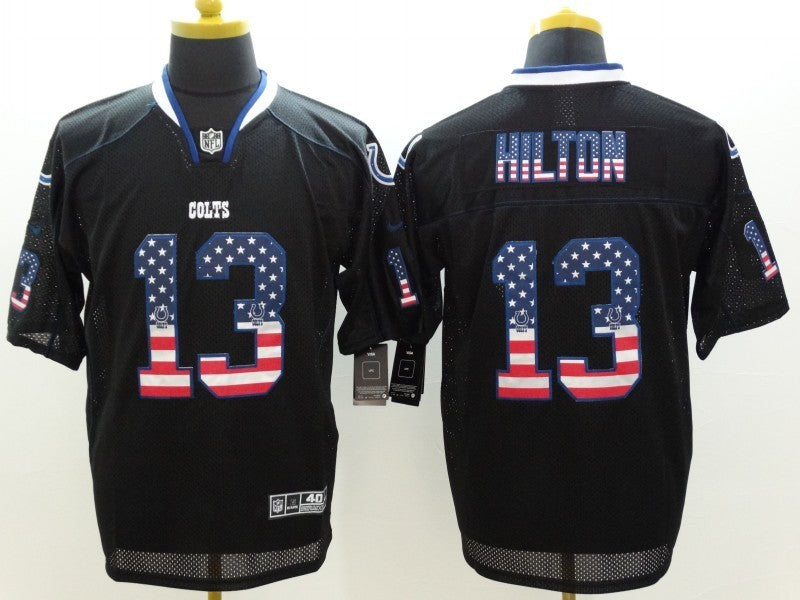 CAMISA INDIANAPOLIS COLTS - NFL - PRETO, AZUL, VERMELHO E BRANCO