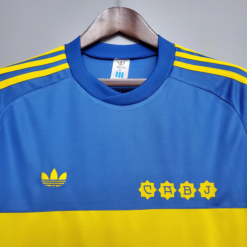 MANGA LONGA BOCA JUNIORS - RETRÔ - TORCEDOR - 1981