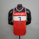 CAMISA WASHINGTON WIZARDS - 75TH ANNIVERSARY - VERMELHA - ICON EDITION - 2021