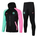 KIT PASSEIO COM CAPUZ - BARCELONA - PRETO, VERDE E ROSA