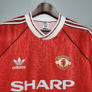 CAMISA MANCHESTER UNITED - RETRÔ - TORCEDOR - 1991