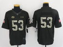 CAMISA SAN FRANCISCO 49ERS - NFL - PRETO E BRANCO CAMUFLADO