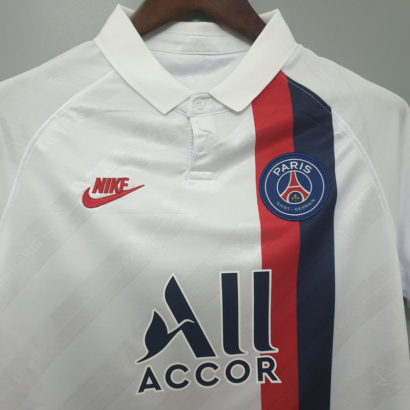 CAMISA PARIS SAINT GERMAIN (PSG) - ESPECIAL BRANCA - TORCEDOR - 19/20