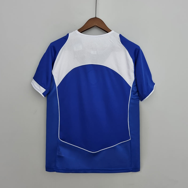 CAMISA BRASIL - RETRÔ - FORA/ AWAY - TORCEDOR - 2004/ 2005