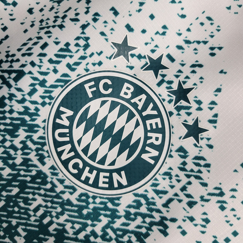 CORTA VENTO - BAYERN DE MUNIQUE - BRANCO E AZUL