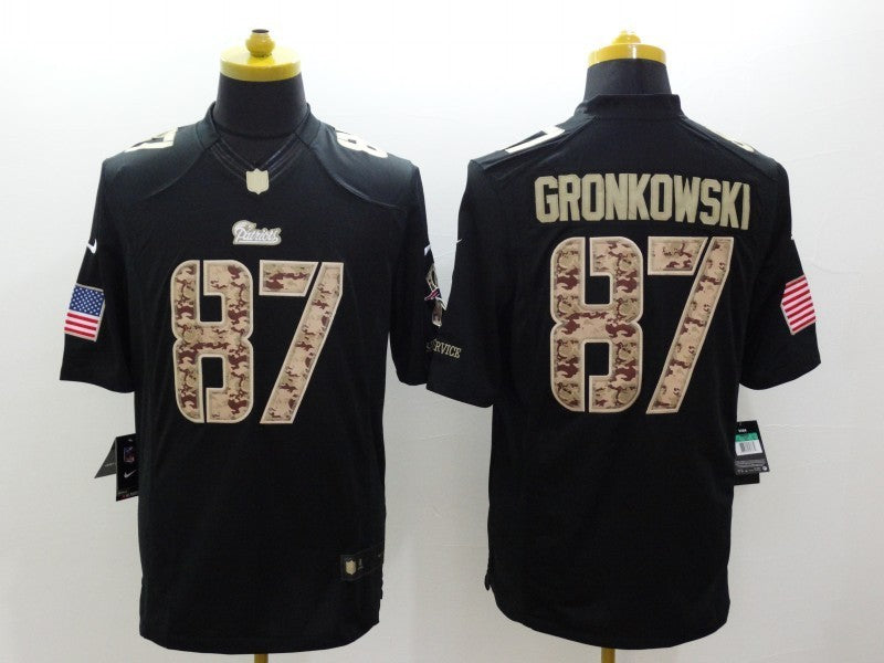 CAMISA  NEW ENGLAND PATRIOTS - NFL - PRETO E CAMUFLADO
