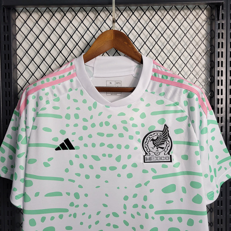 CAMISA MEXICO - BRANCA - TORCEDOR - 23/24