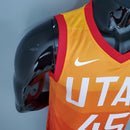 CAMISA UTAH JAZZ - CITY EDITION - LARANJA DEGRADÊ