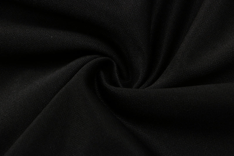 KIT PASSEIO COM CAPUZ - MANCHESTER UNITED - PRETO E VERMELHO