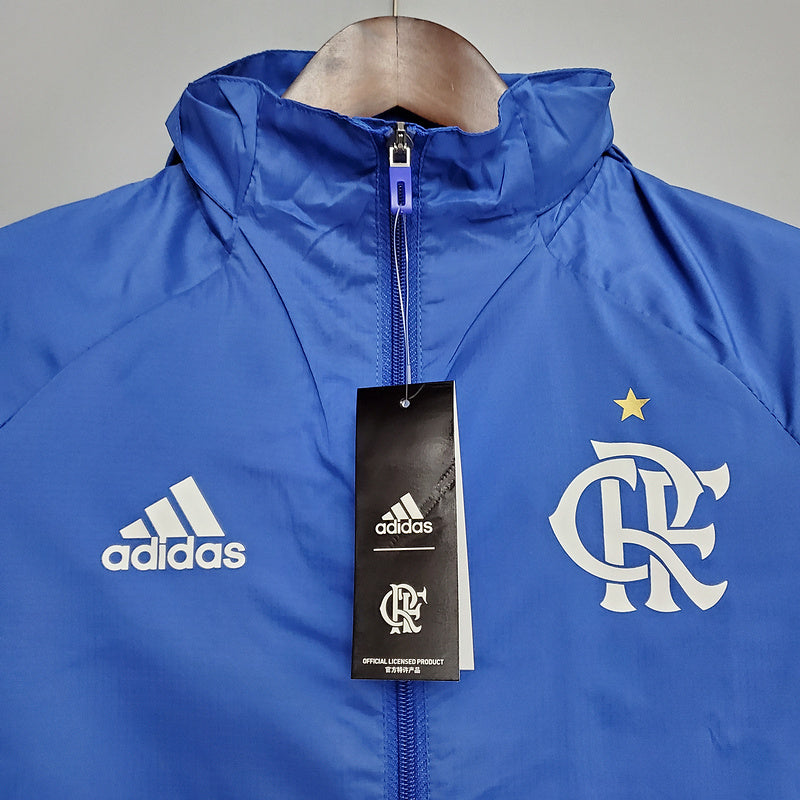 CORTA VENTO - FLAMENGO - AZUL E BRANCO