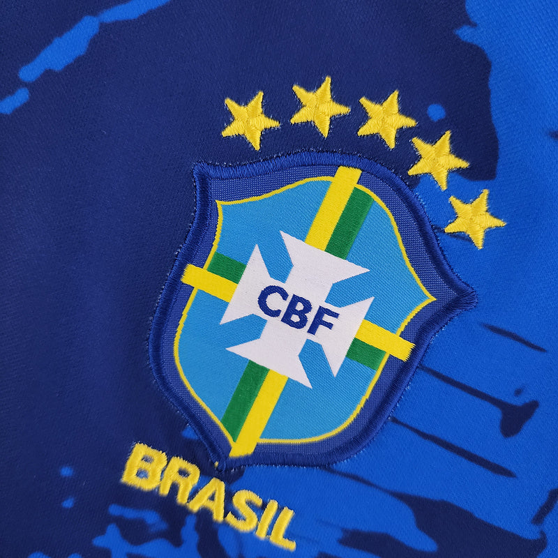 CAMISA BRASIL - CONCEITO - AZUL - FEMININO - 22/ 23