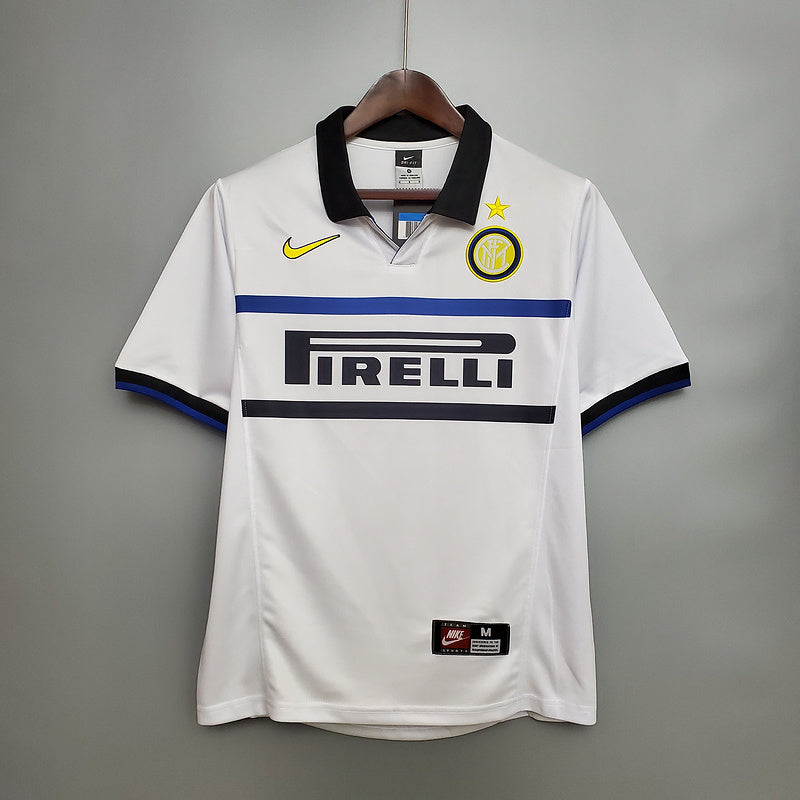 CAMISA INTER DE MILÃO  - RETRÔ  - TORCEDOR - 1998