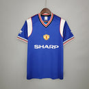 CAMISA MANCHESTER UNITED - RETRÔ - TORCEDOR - 1985/1986