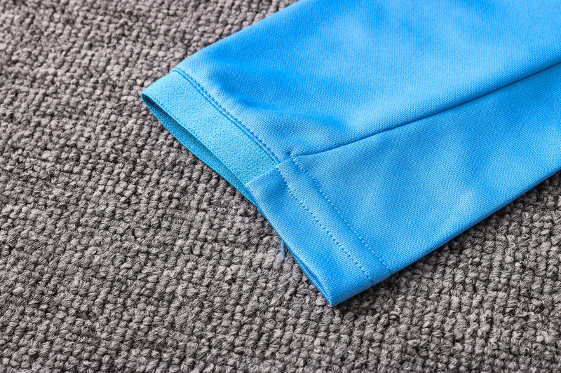 KIT PRÉ JOGO - OLYMPIQUE DE MARSEILLE - AZUL CLARO E PRETO