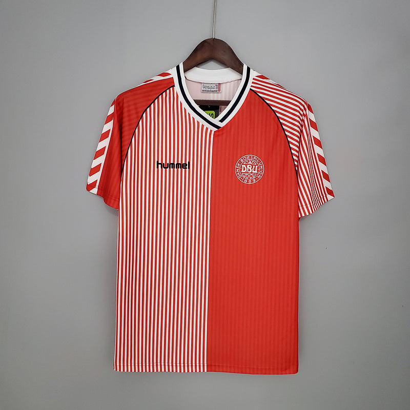 CAMISA DINAMARCA - RETRÔ - TORCEDOR - 1986