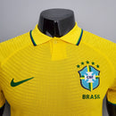 CAMISA BRASIL - PÓLO -  AMARELA CBF - JOGADOR - 22/ 23
