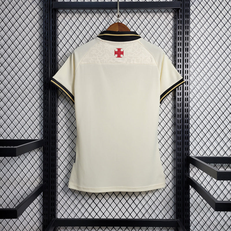 CAMISA VASCO - TERCEIRO/THIRD - BRANCA - FEMININO - 22/ 23