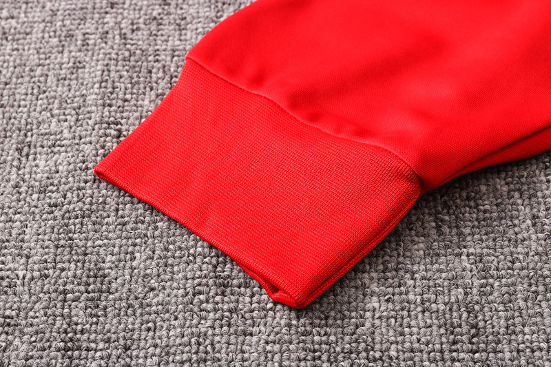KIT MOLETOM - PARIS SAINT GERMAIN (PSG) - VERMELHO