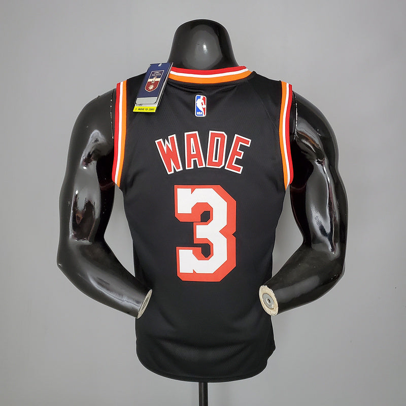 CAMISA MIAMI HEAT - PRETO E VERMELHO - EDIÇÃO 2021
