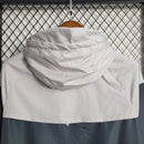 CORTA VENTO - LIVERPOOL - BRANCO E CINZA