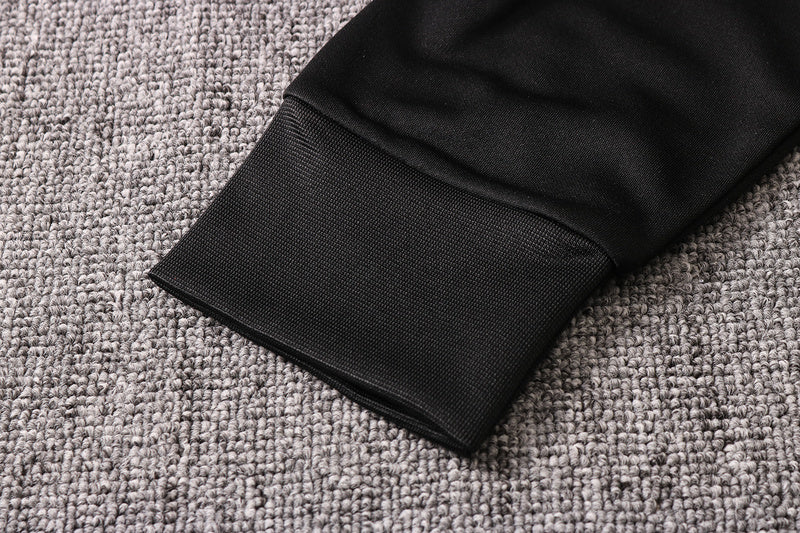 KIT MOLETOM - PARIS SAINT GERMAIN (PSG) -  PRETO E BRANCO JORDAN