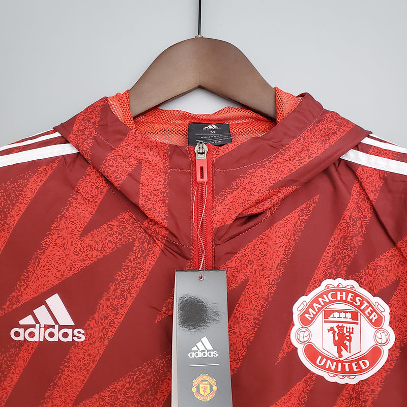 CORTA VENTO - MANCHESTER UNITED - VERMELHO