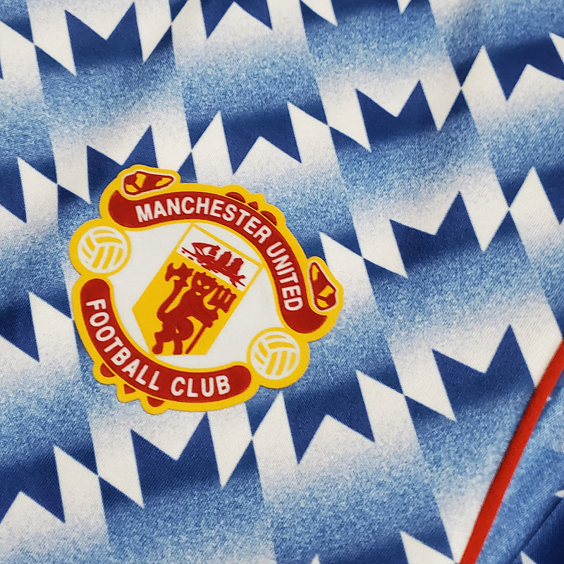 CAMISA MANCHESTER UNITED - RETRÔ - TORCEDOR - 1990