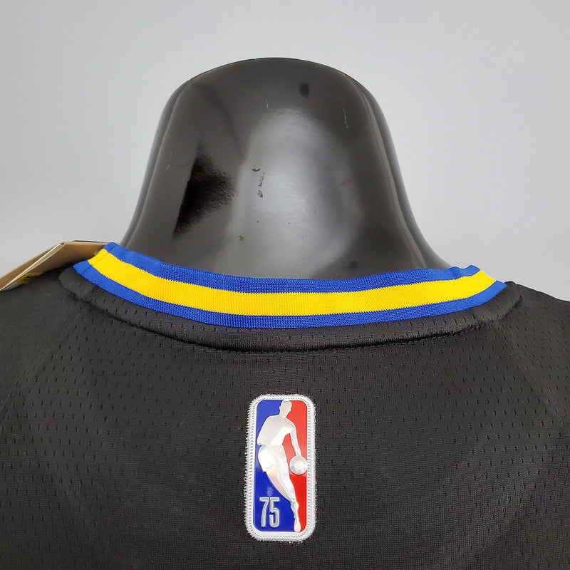 CAMISA GOLDEN STATE WARRIORS - BLACK - CITY EDITION 75th ANNIVERSARY