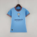 CAMISA MANCHESTER CITY - CASA/ HOME - FEMININO - 22/ 23