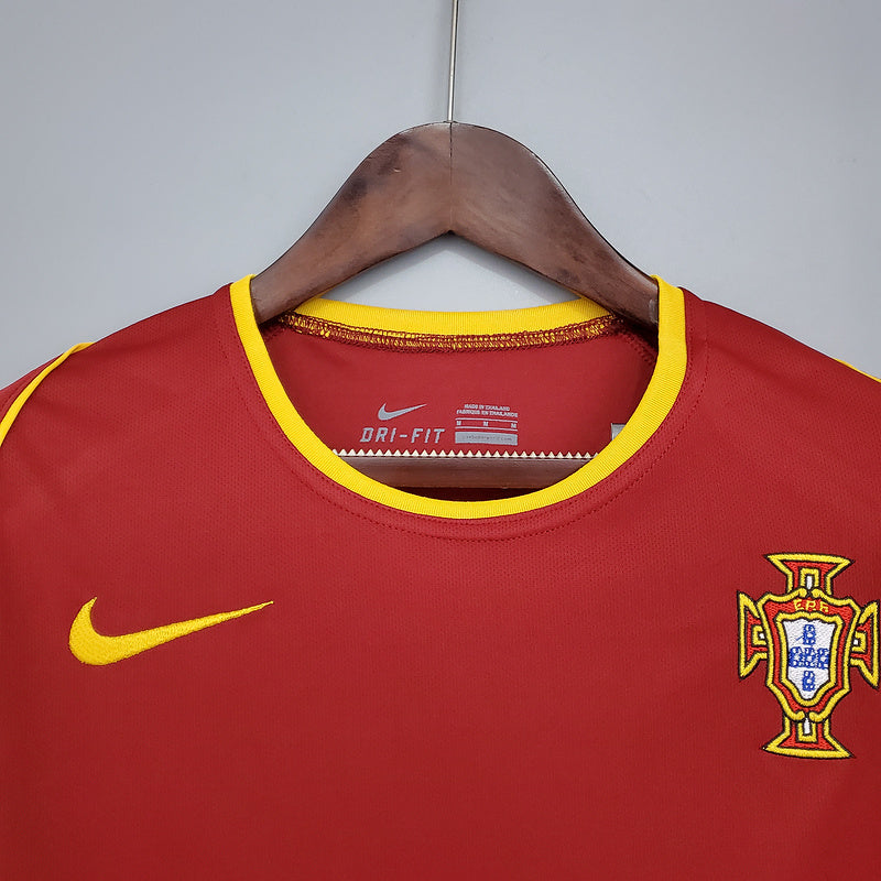 CAMISA PORTUGAL - RETRÔ - TORCEDOR - 2002