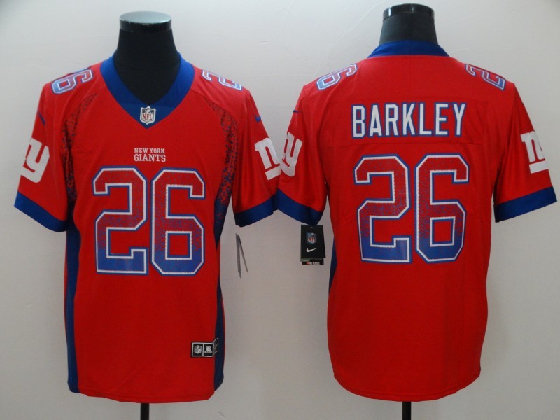 CAMISA NEW YORK GIANTS - NFL - VERMELHO E AZUL DEGRADÊ