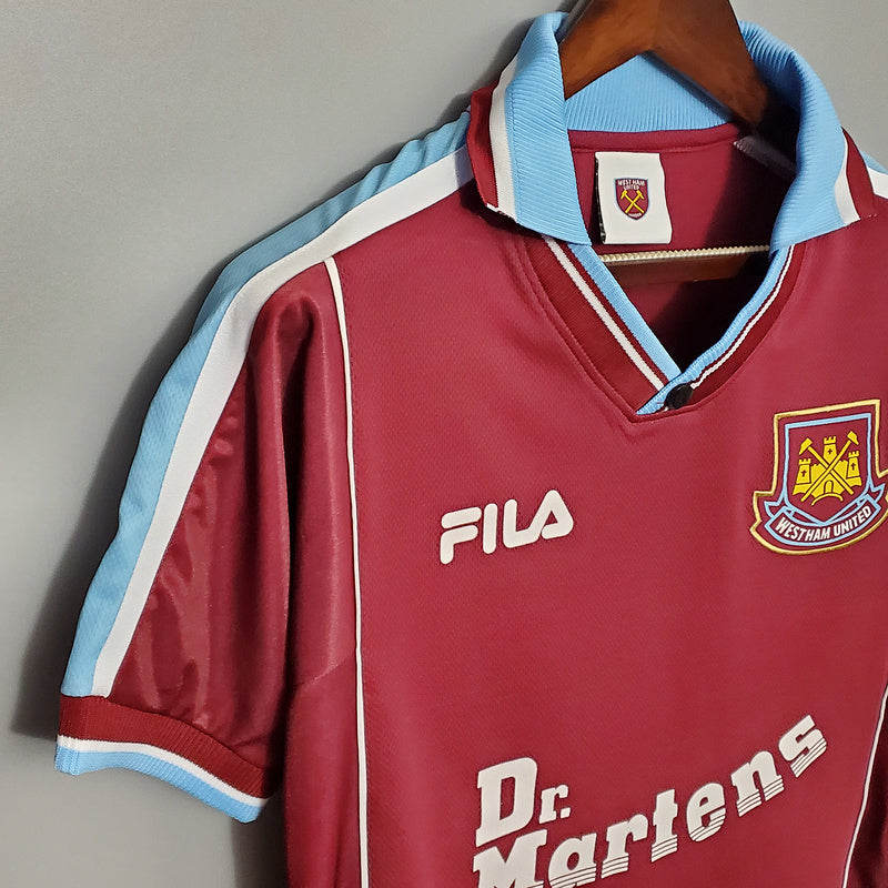 CAMISA MANCHESTER UNITED - RETRÔ - TORCEDOR - 1999