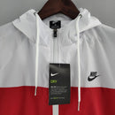 CORTA VENTO - STREETWEAR - SWOOSH - VERMELHO, BRANCO E AZUL - 2022