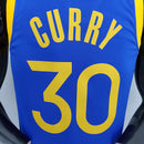 CAMISA GOLDEN STATE WARRIORS - AZUL COM NIKE BRILHANTE - ICON EDITION 75TH ANNIVERSARY - 2021/ 2022