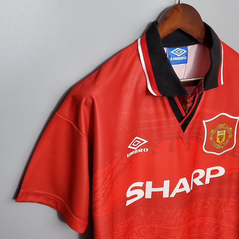 CAMISA MANCHESTER UNITED - RETRÔ - TORCEDOR - 1994