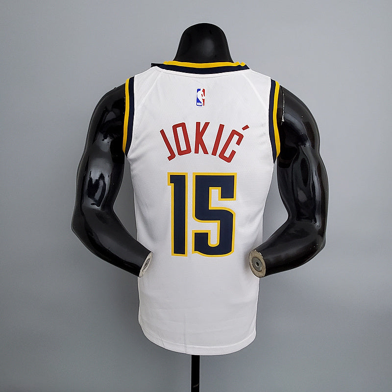 CAMISA DENVER NUGGETS - LIMITADA - BRANCA - 2021