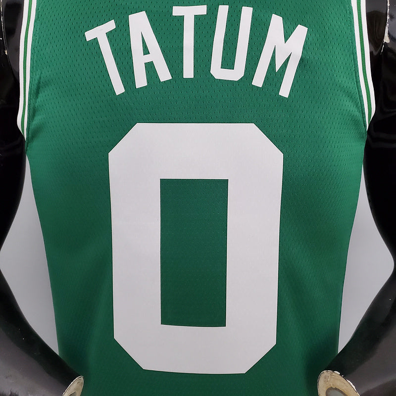 CAMISA BOSTON CELTICS - VERDE COM NIKE BRILHANTE - ICON EDITION 75TH ANNIVERSARY - 2021/ 2022