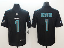 Carregar imagem no visualizador da galeria, CAMISA CAROLINA PANTHERS - NFL - PRETO, AZUL E CINZA
