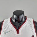 CAMISA MIAMI HEAT - ICON EDITION 75TH ANNIVERSARY - NIKE BRILHANTE - BRANCA  - 2021/ 2022