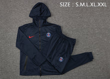 Carregar imagem no visualizador da galeria, KIT PASSEIO COM CAPUZ - PARIS SAINT GERMAIN (PSG) - AZUL
