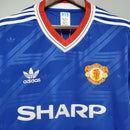 CAMISA MANCHESTER UNITED - RETRÔ - TORCEDOR - 1986