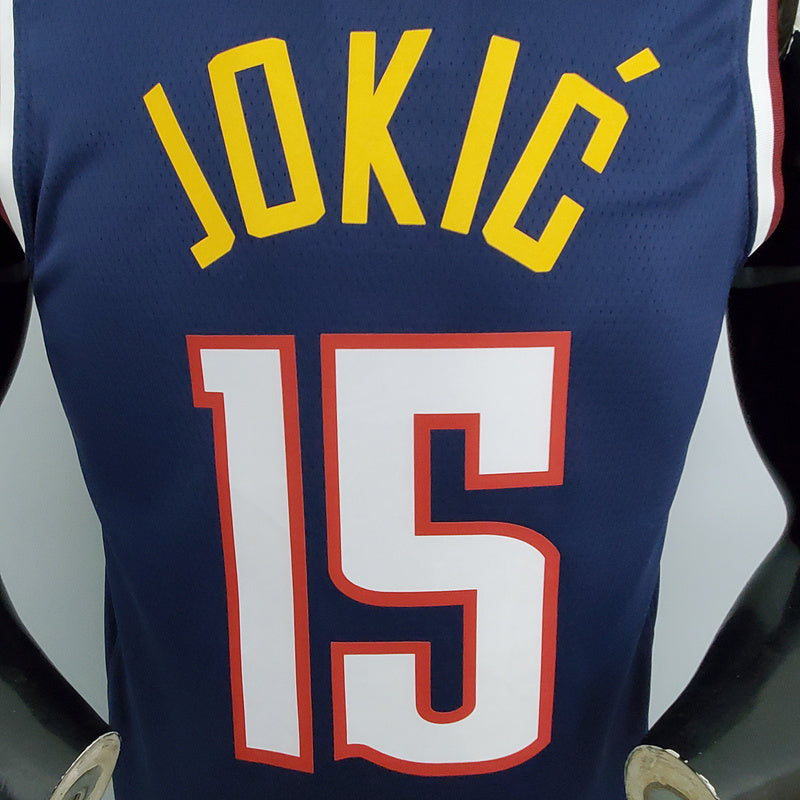 CAMISA DENVER NUGGETS - LIMITADA - AZUL - 2021
