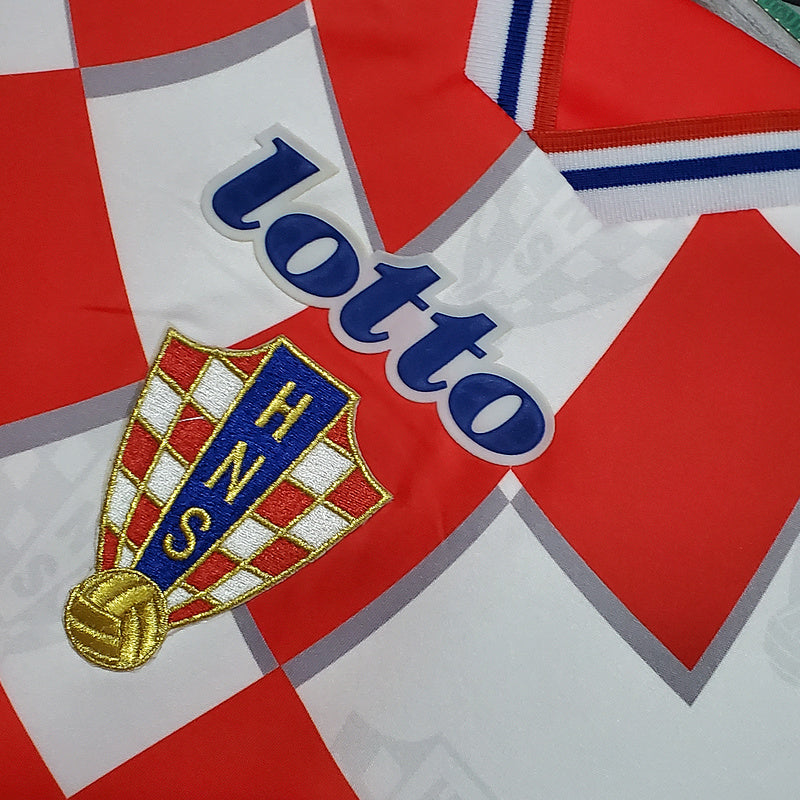 CAMISA CROÁCIA - RETRÔ - TORCEDOR - 1998
