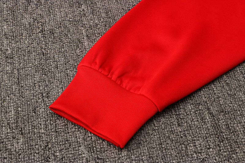KIT MOLETOM - PARIS SAINT GERMAIN (PSG) - VERMELHO, ROXO E ROSA