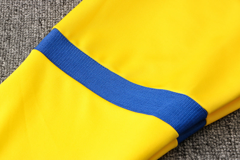 KIT PASSEIO - CALCIO NAPOLI -  AMARELO E AZUL