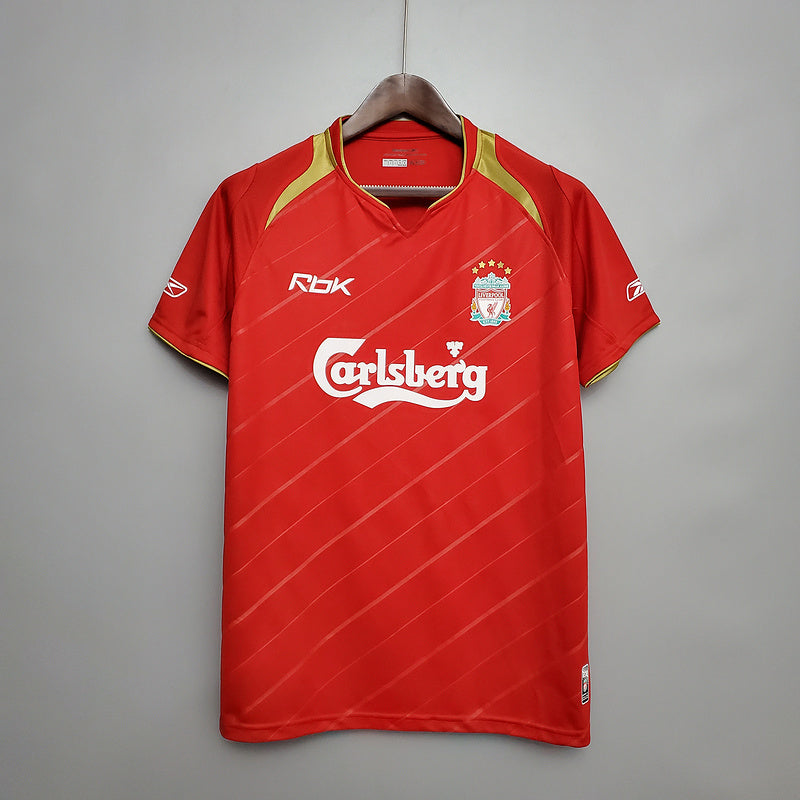 CAMISA LIVERPOOL - RETRÔ - TORCEDOR - 2005