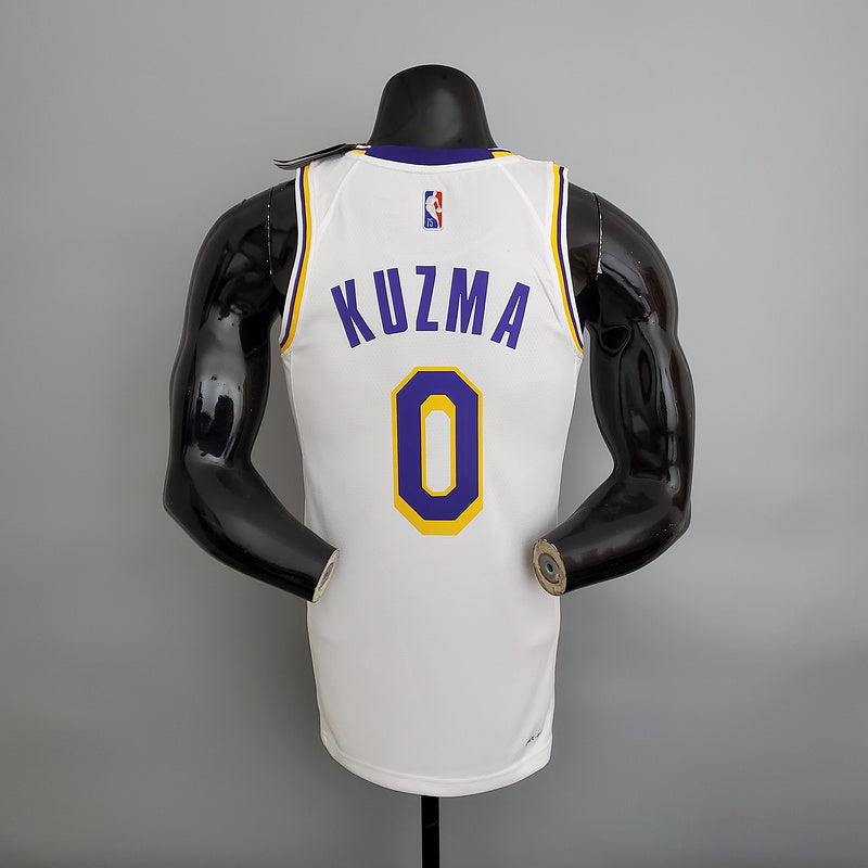 CAMISA LAKERS - BRANCA COM NIKE BRILHANTE - 75TH ANNIVERSARY - ICON EDITION - 2021/ 2022