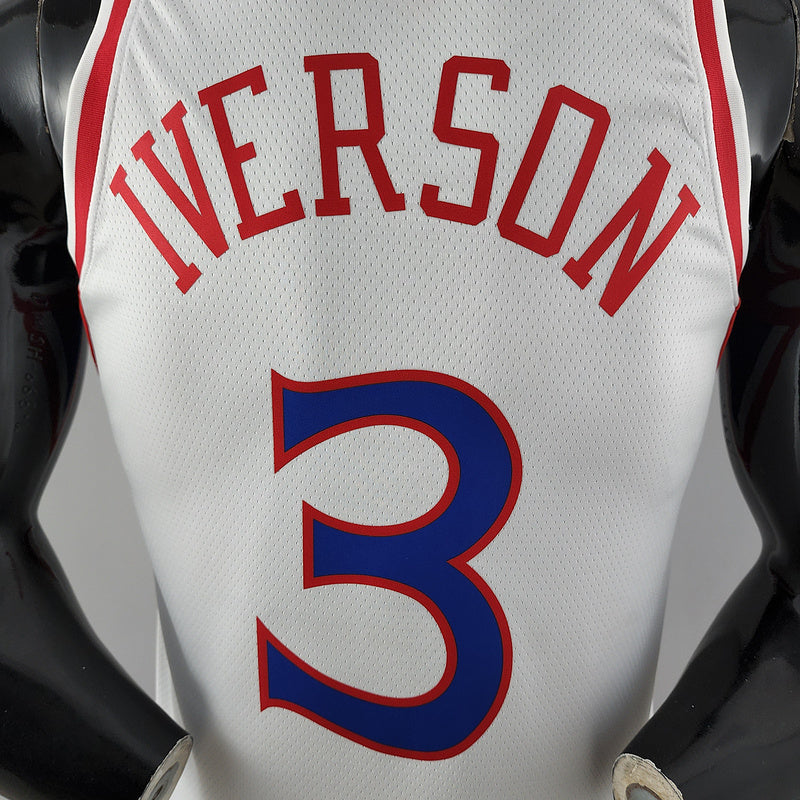 CAMISA PHILADELPHIA 76ERS - BRANCA - RETRÔ