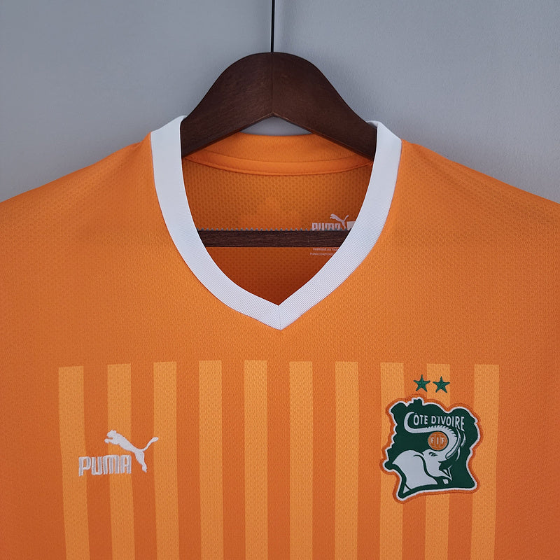 CAMISA COSTA DO MARFIM - CASA/ HOME - TORCEDOR - 2022