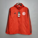 CORTA VENTO - INTERNACIONAL - VERMELHO E PRETO